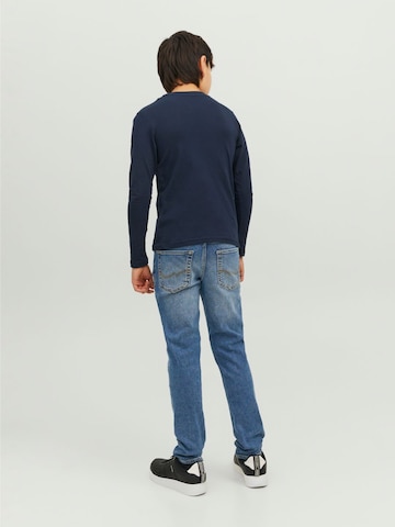 Jack & Jones JuniorSlimfit Traperice 'GLENN' - plava boja