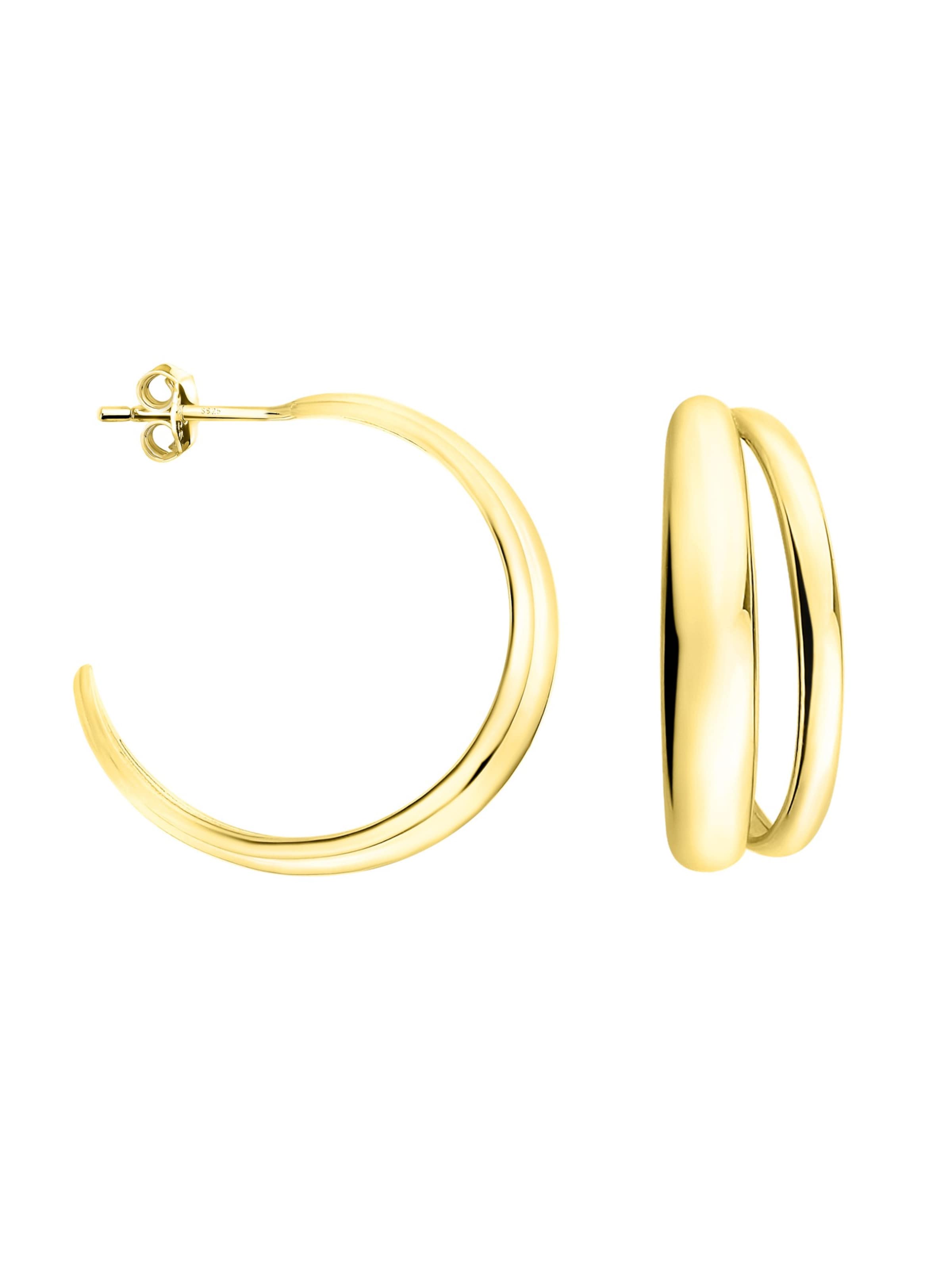 Sofia Milani Ohrringe‌‌‌ in Gold: Vorderseite