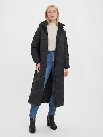 VERO MODA Wintermantel 'UPPSALA' in Zwart