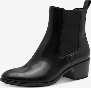 Tamaris Chelsea boots i svart: framsida