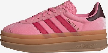 ADIDAS ORIGINALS Кроссовки 'Gazelle Bold' в Ярко-розовый: спереди