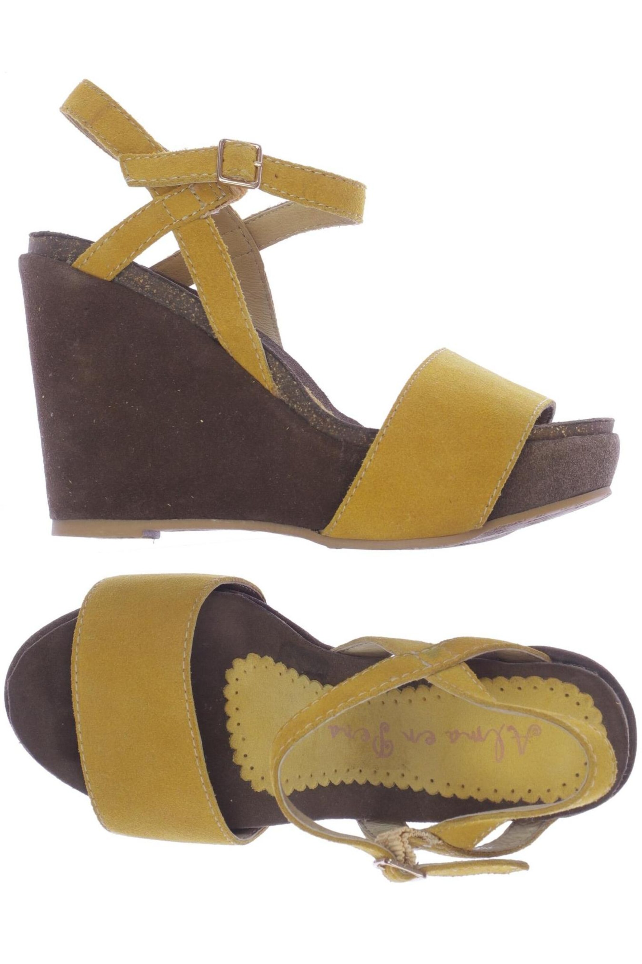 Alma En Pena Sandals & High-Heeled Sandals in 36 in Orange: front