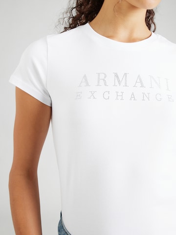 T-shirt ARMANI EXCHANGE en blanc