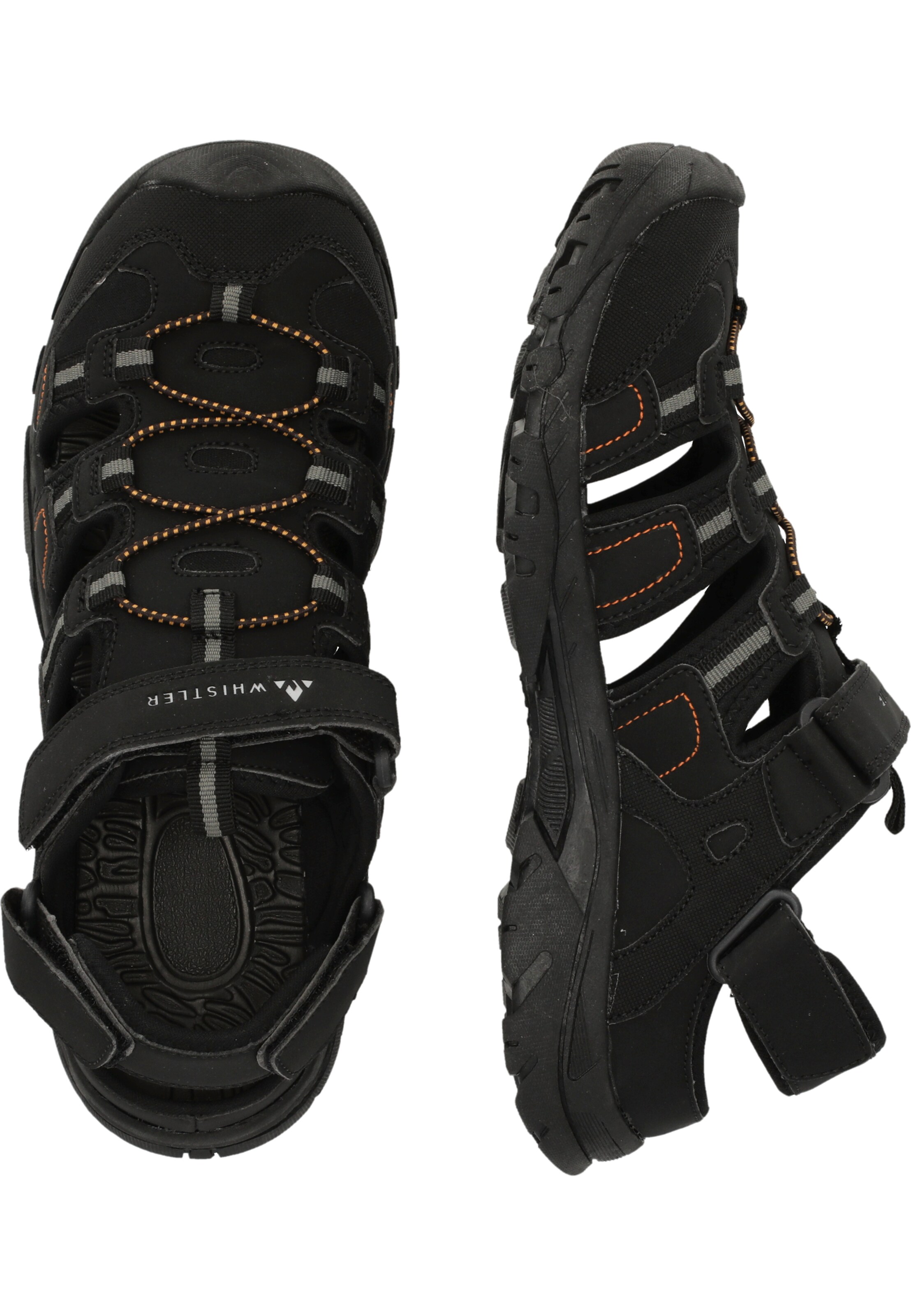 Whistler Sandale 'Macareus' in Schwarz