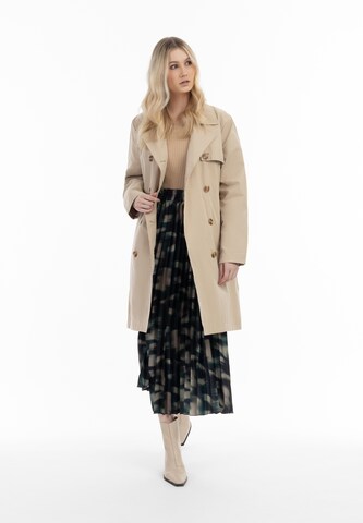 DreiMaster Klassik Between-seasons coat in Beige