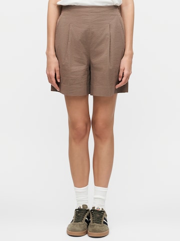 Loosefit Pantalon 'BALTA' MM by Max Mara en beige : devant