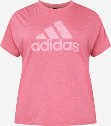 ADIDAS SPORTSWEAR T-Shirt 'Future Icons Winners 3.0 ' in Lila: predná strana