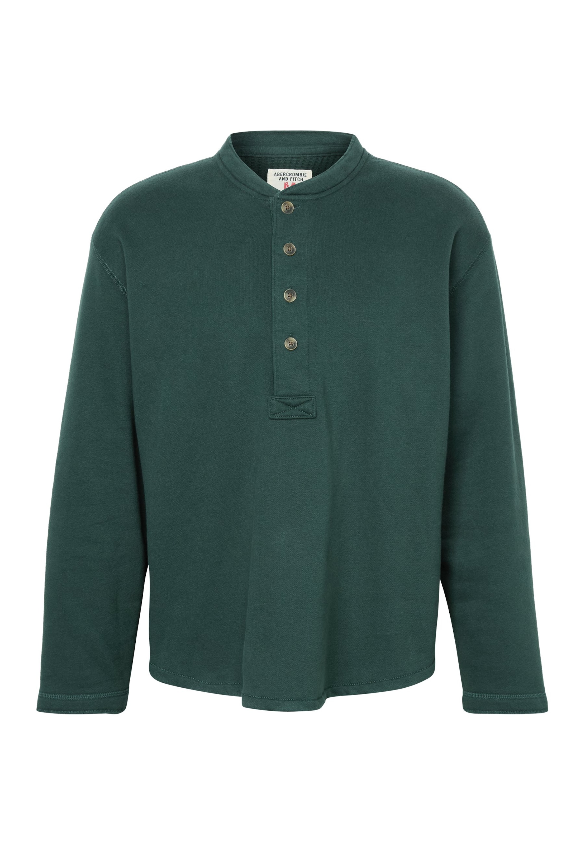 Abercrombie & Fitch Sweatshirt 'ESSENTIAL' i grøn: forside