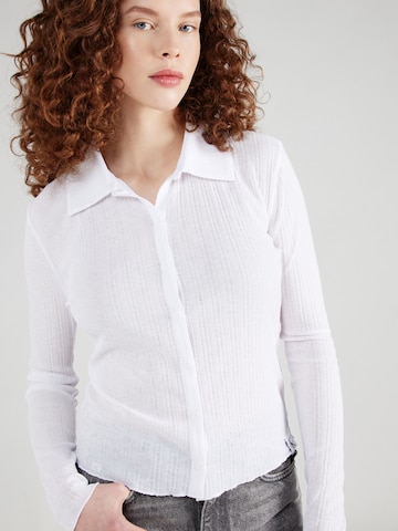 Camicia da donna di Calvin Klein Jeans in bianco