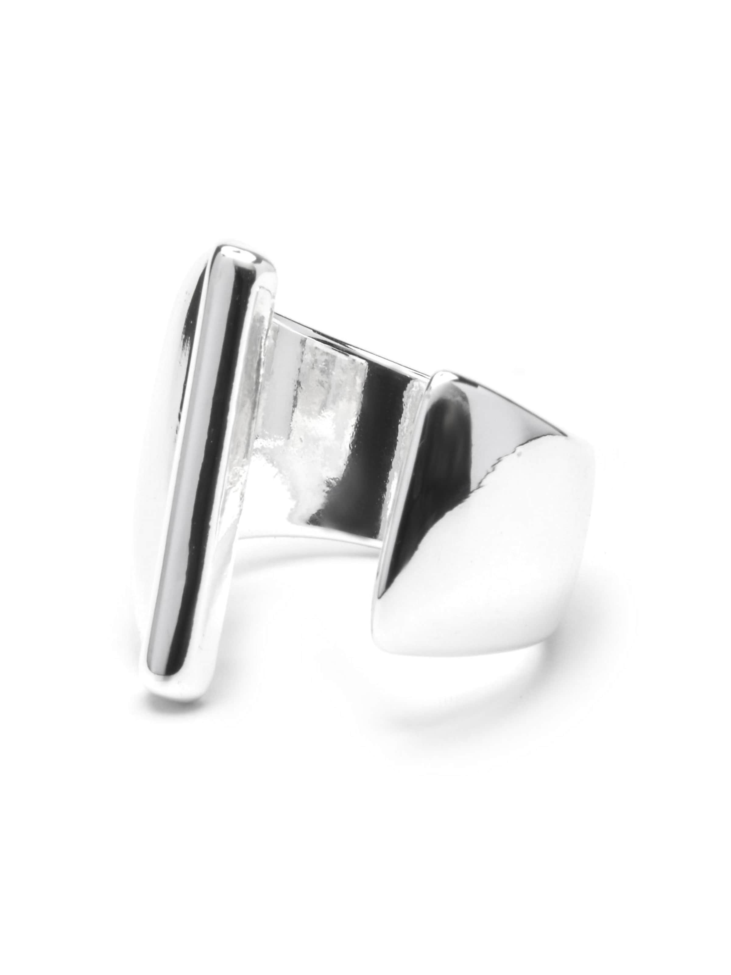 Luxenter Ring 'Alphabet I' in Zilver