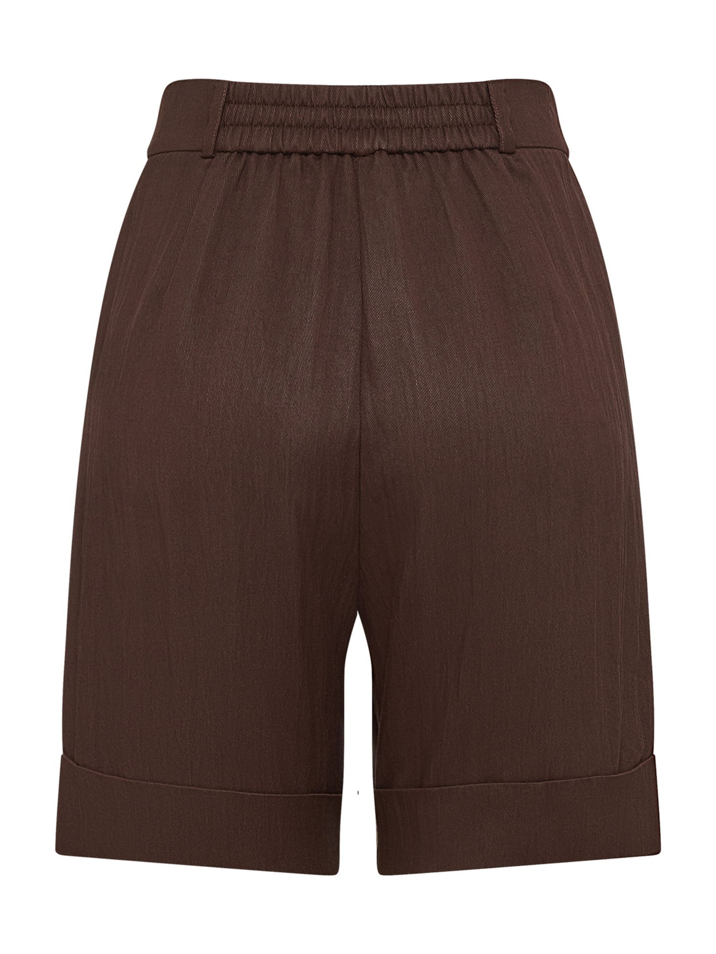 Regular Pantalon Tamaris en marron