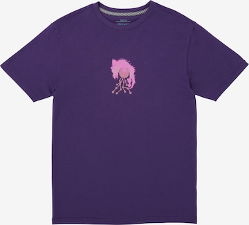 Volcom Shirt 'Tetsunori' in Purple: front