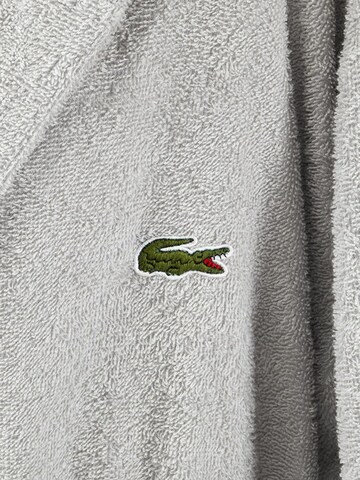 LACOSTE Long Bathrobe 'LOPEN' in Grey