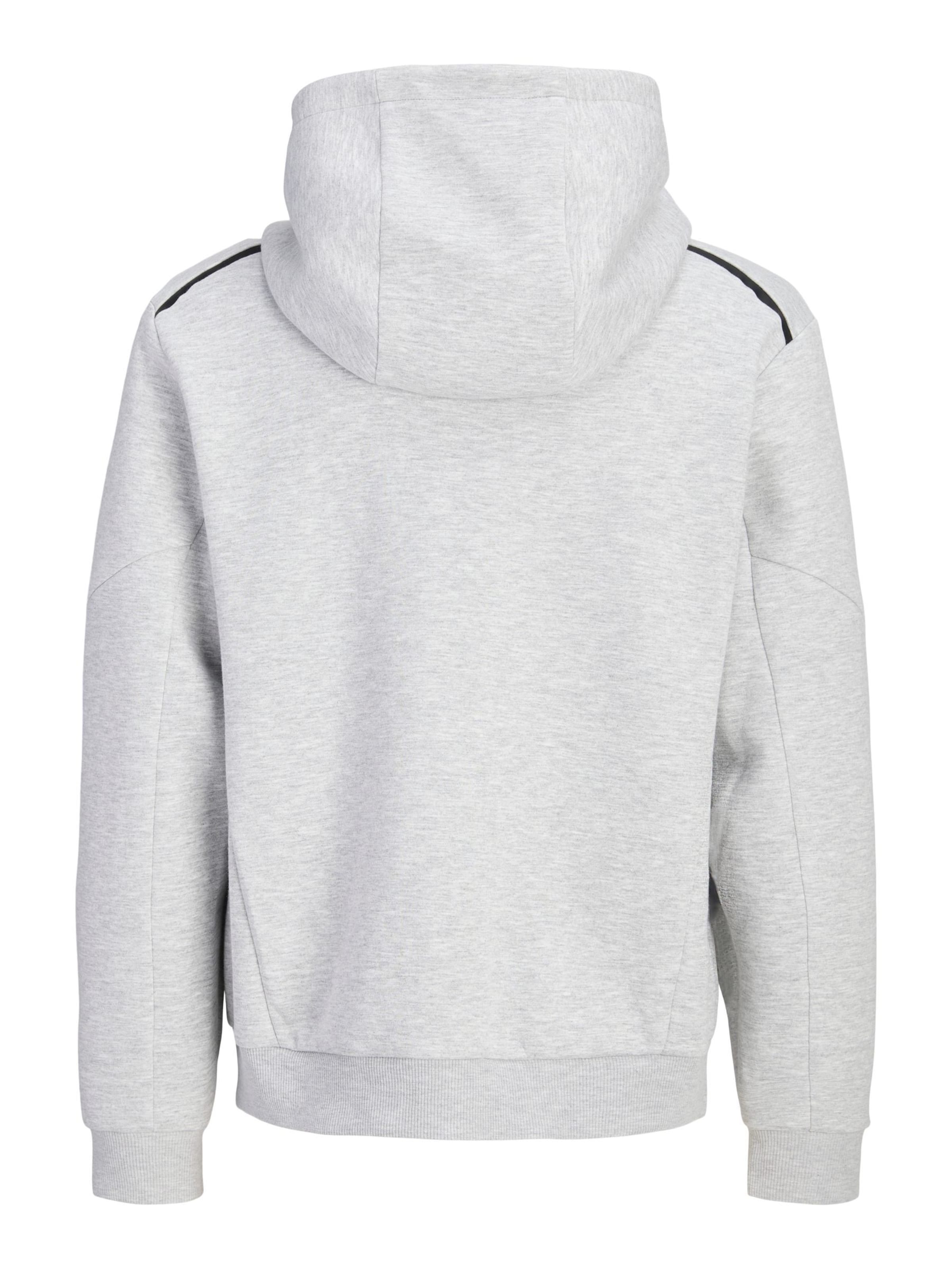 JACK & JONES - Sudadera con cremallera 'JCOFusion' en gris
