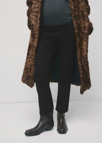 MANGO Regular Jeans 'Bootmum' in Black: front