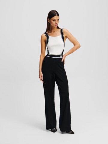 Tuta jumpsuit di Karl Lagerfeld in nero