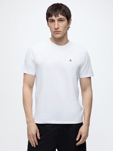 Calvin Klein Jeans Tričko 'CLASSIC' - Modrá: predná strana