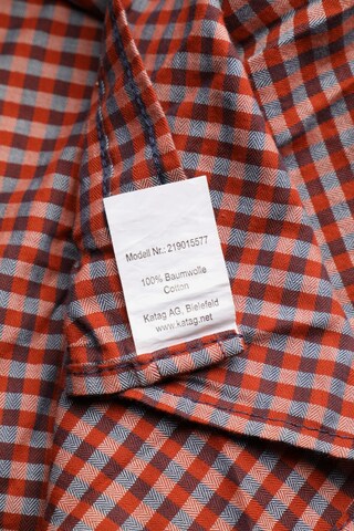 BASEFIELD Button Up Shirt in L in Orange