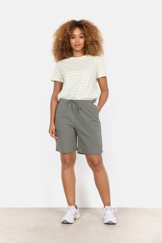 Soyaconcept Regular Shorts 'CISSIE' in Grün