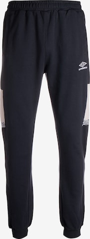 Tapered Pantaloni sportivi di UMBRO in blu: frontale