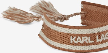 Bracelet 'ESSENTIAL' Karl Lagerfeld en beige : devant