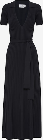 Calli Gebreide jurk 'Linsey' in de kleur Zwart, Productweergave