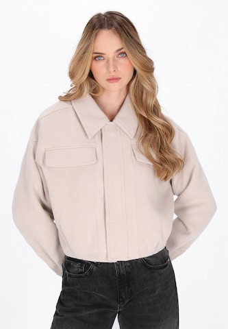 DreiMaster Vintage Between-season jacket in White: front