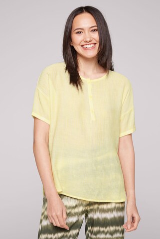 Soccx Blouse in Yellow: front