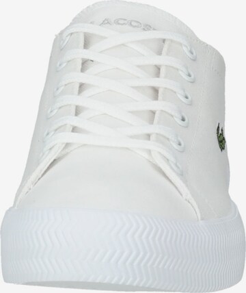 Sneaker low de la LACOSTE pe alb