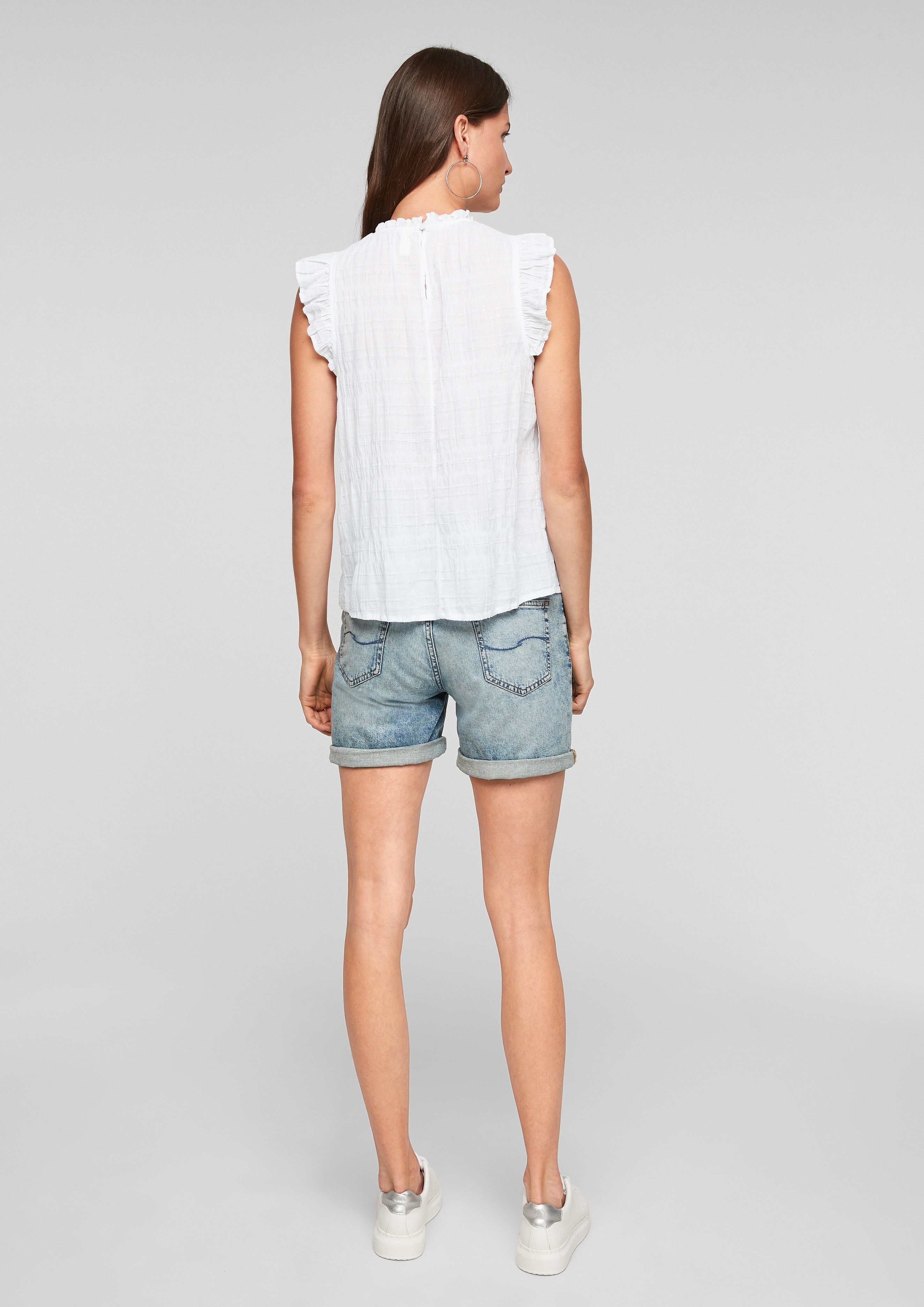 Q/S by s.Oliver Bluse in Offwhite 