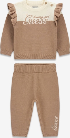 GUESS Set in Beige: front