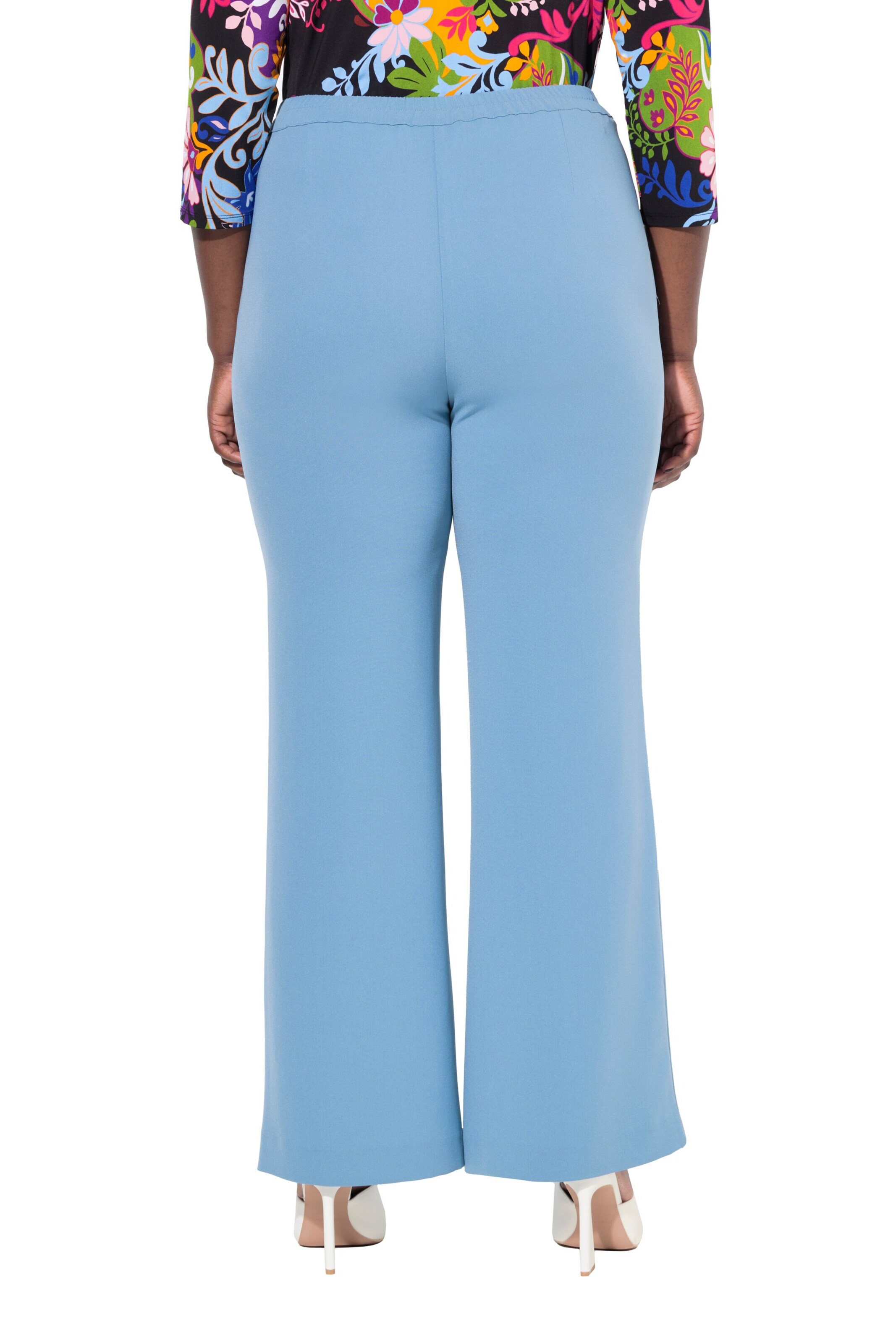 Ulla Popken Loosefit Broek in Blauw