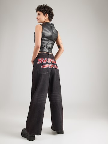 Ed Hardy Широкий Джинсы в Черный