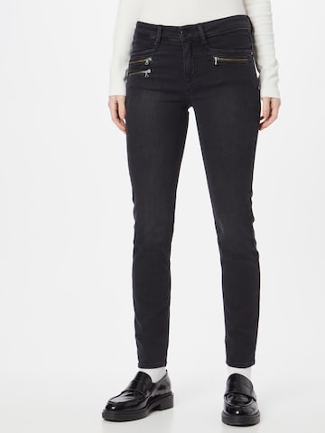 BRAX Skinny Jeans 'Ana' in Zwart: voorkant