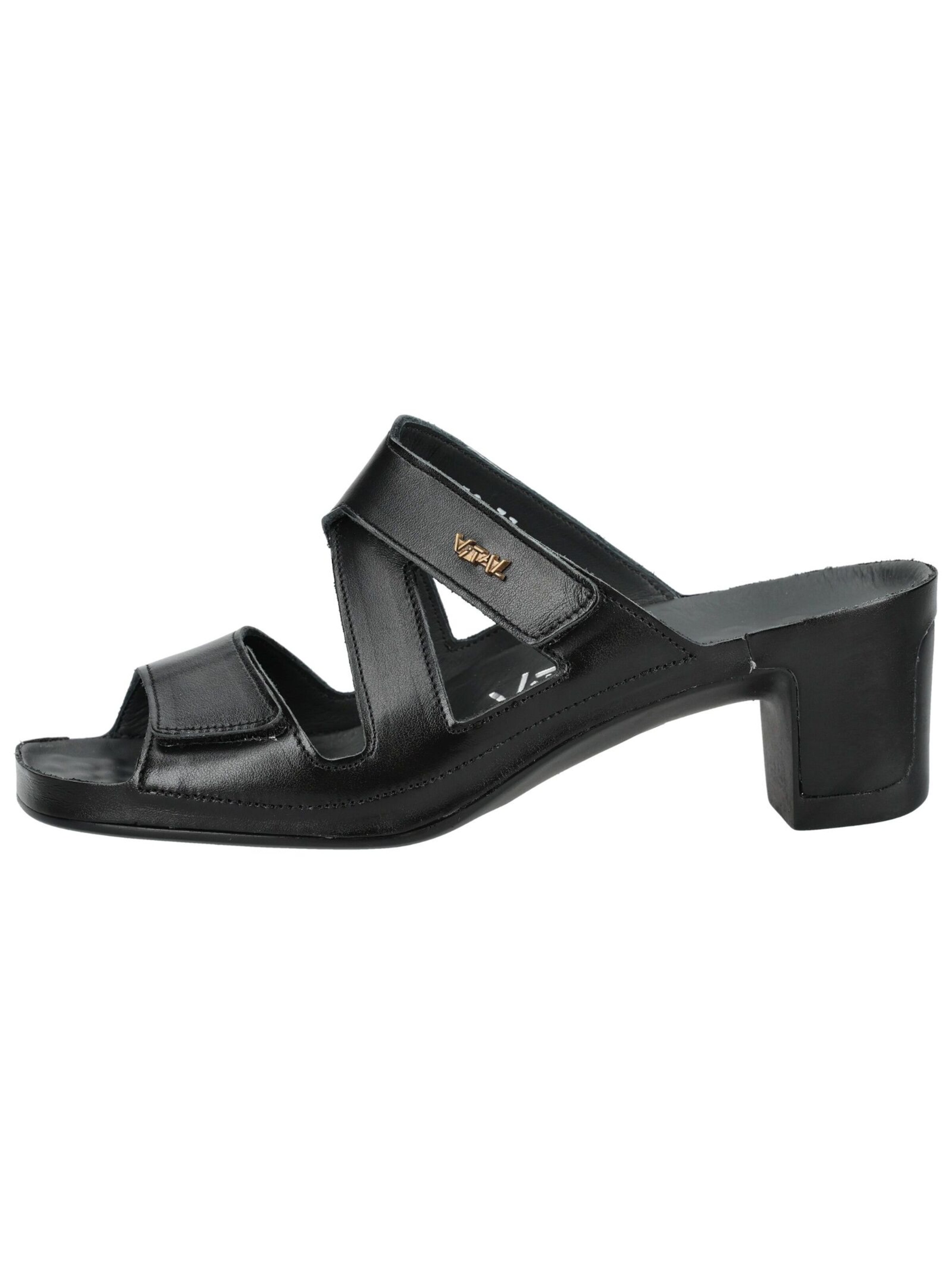 vital Pantolette in Schwarz