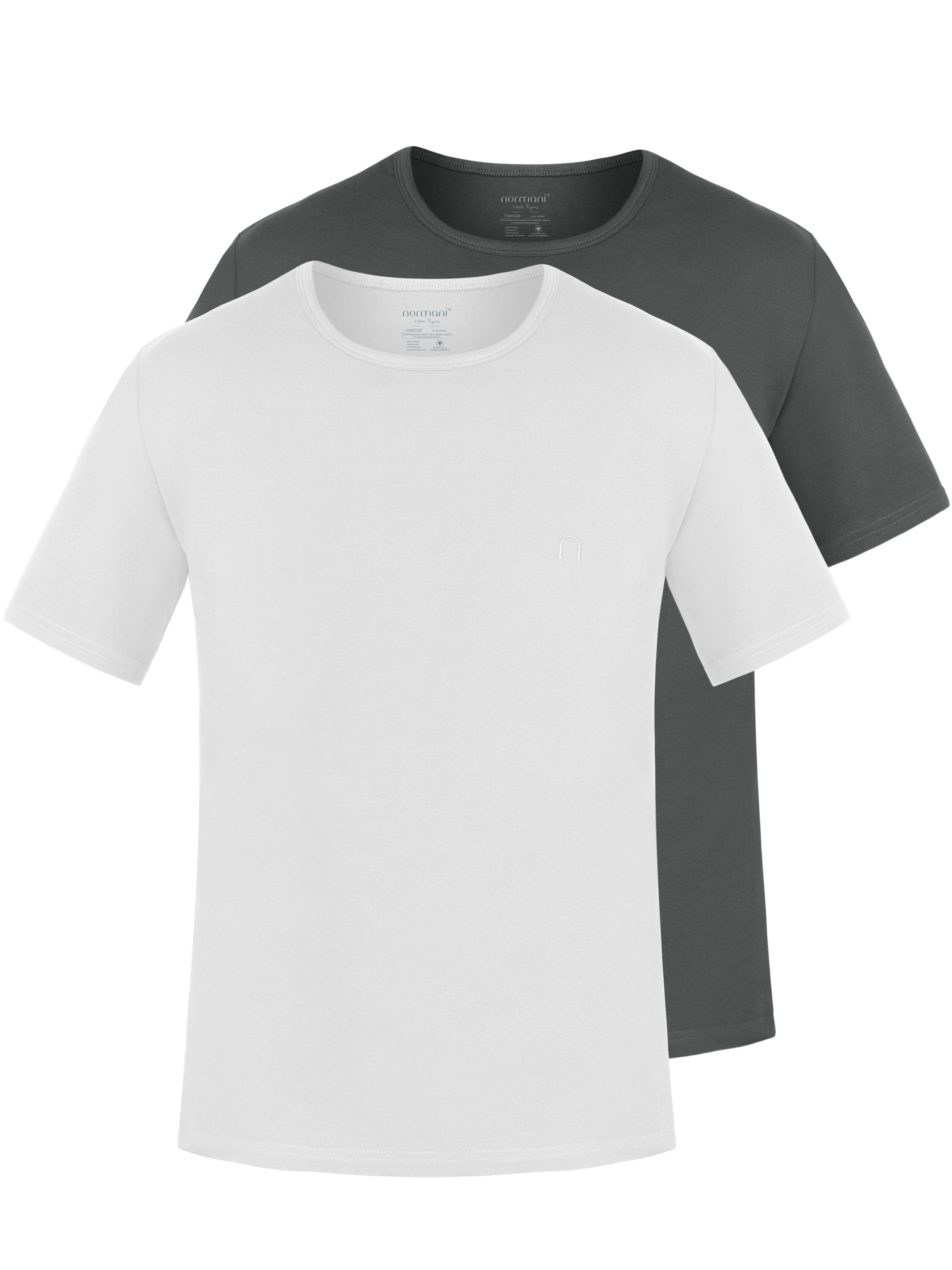 T-Shirt ' Nyons ' normani en gris : devant