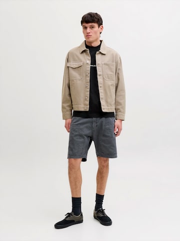 JACK & JONES Shirt 'JORNORREBRO' in Black