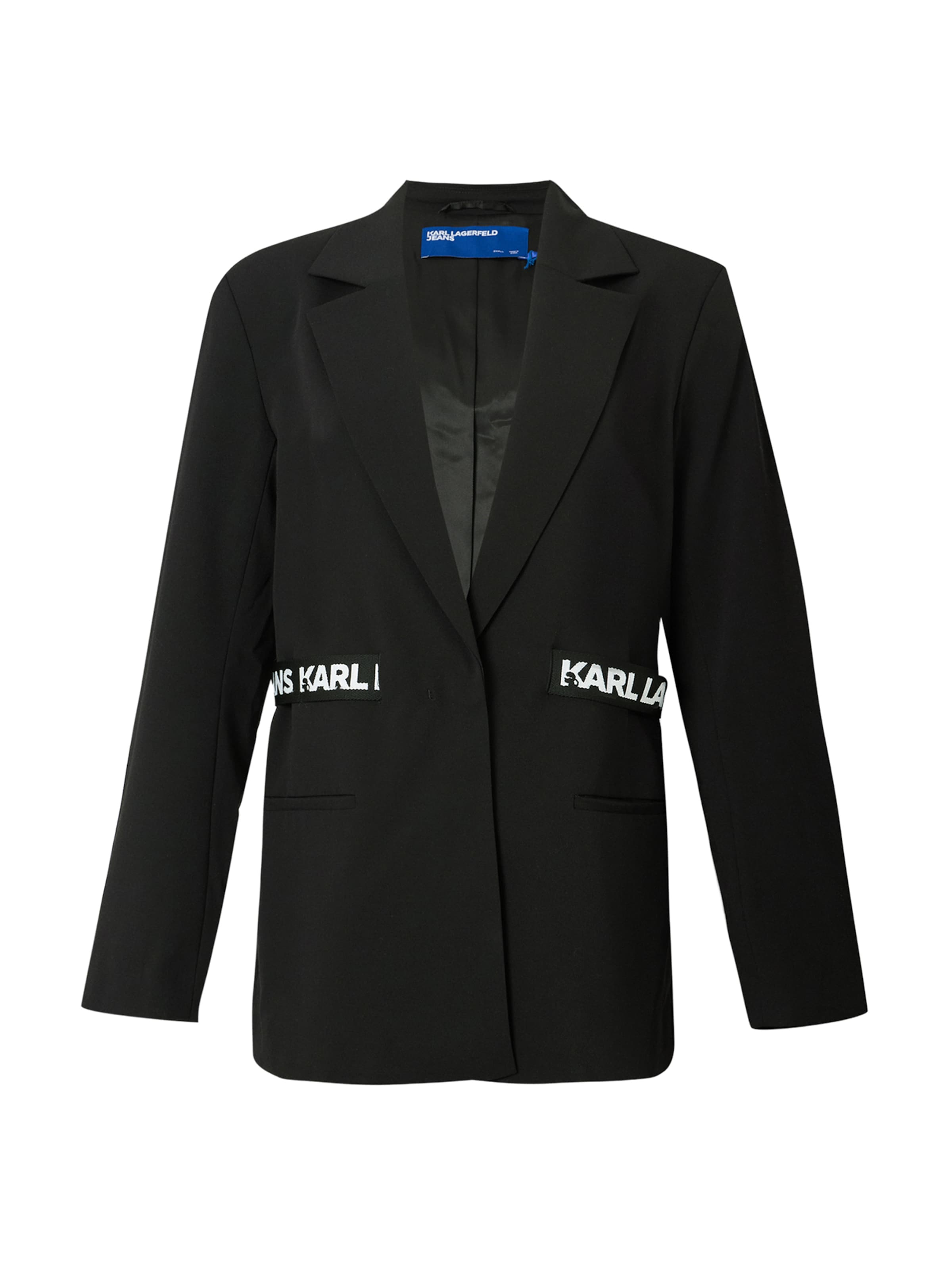 melns KARL LAGERFELD JEANS Žakete: no priekšpuses