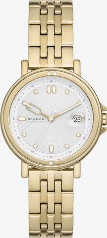 SKAGEN Analoguhr in Gold: predná strana