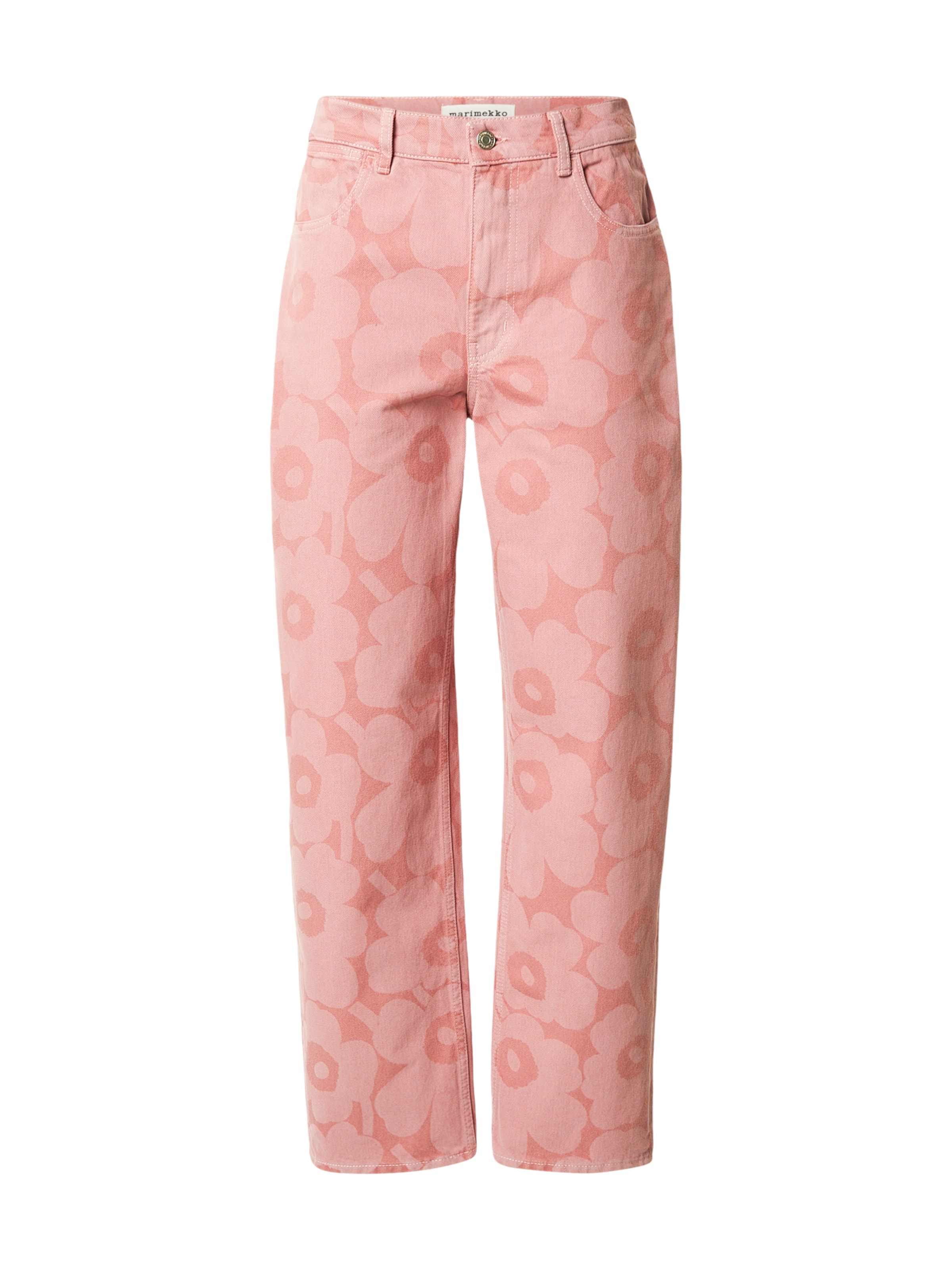 Marimekko Loosefit Jeans 'MARI' in Roze: voorkant