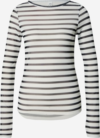 Sweat-shirt 10Days en noir : devant