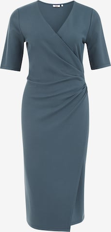 WE FashionHaljina - plava boja: prednji dio