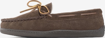 Minnetonka Moccasins 'Pileline' in Brown