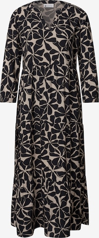 STREET ONE Sommerkleid in Schwarz: Vorderseite