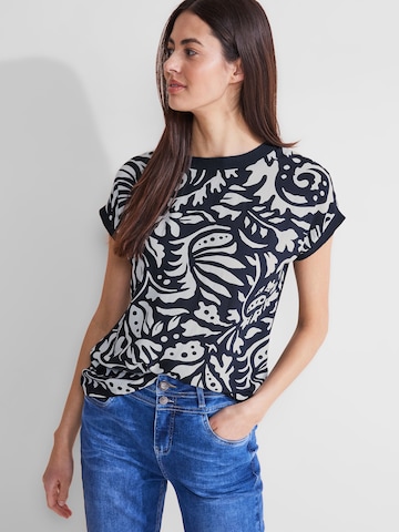 STREET ONE - Camiseta en azul: frente