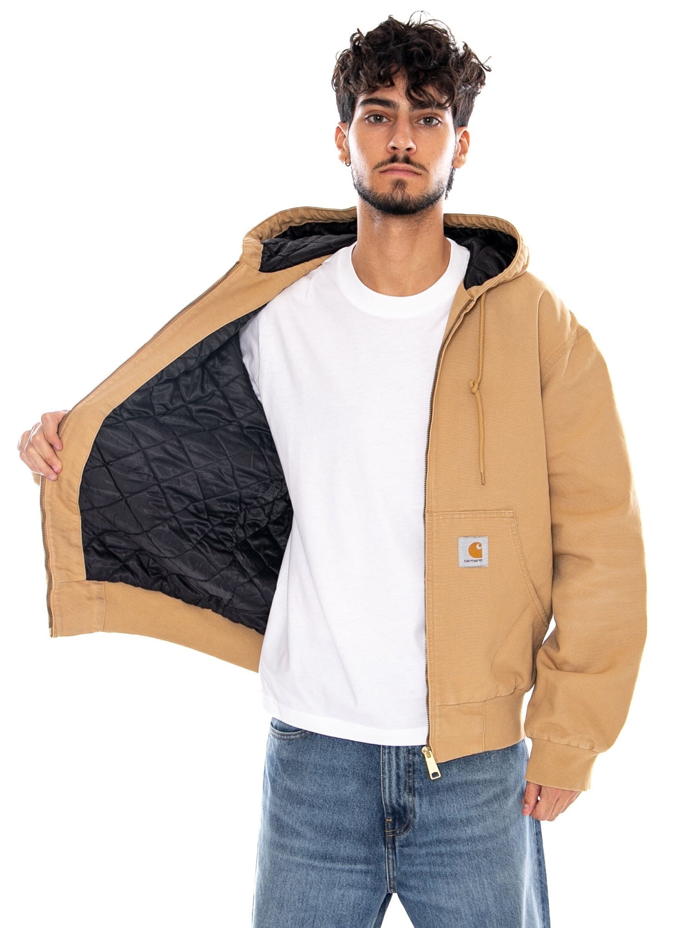 Carhartt WIP Overgangsjakke 'OG ACTIVE JACKET WIP DUSTY H' i beige