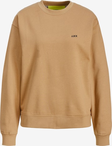 JJXX Sweatshirt 'Abbie' in Brown: front