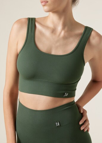 CALZEDONIA Shirt 'SEAMLESS' in Green