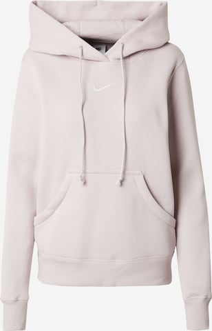 Nike Sportswear Sweatshirt 'Phoenix Fleece' in Lila: predná strana