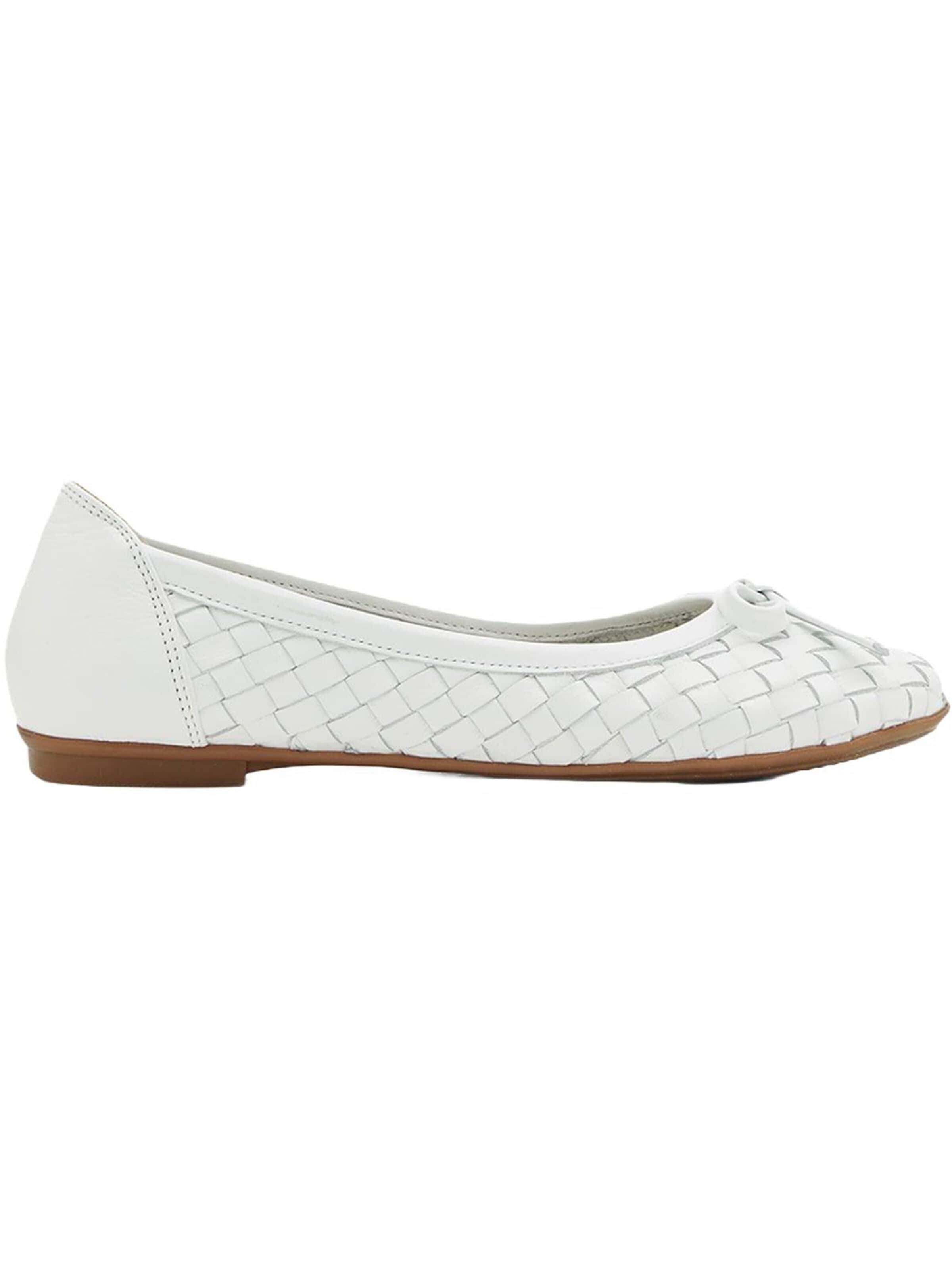 Desa Ballet Flats 'Ballerinas' in White